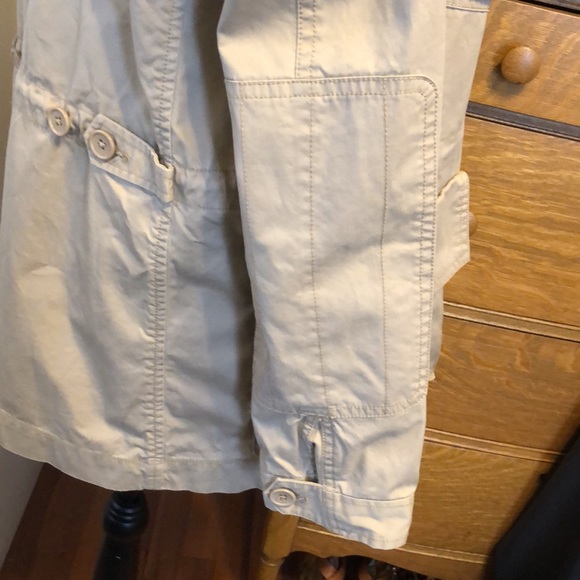 J. Crew Tan Utility Jacket. Size 8 - Picture 7 of 15